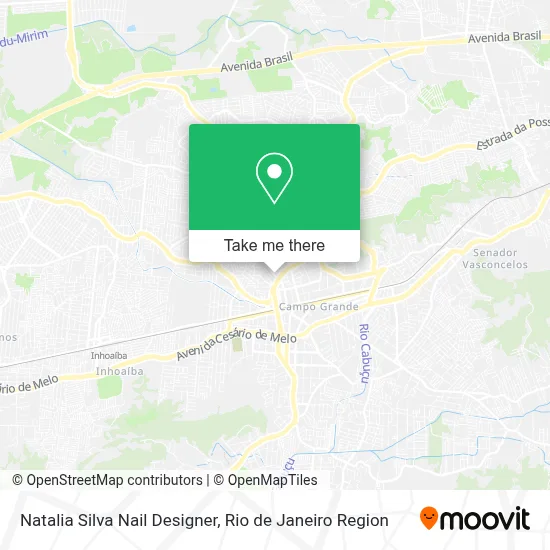 Natalia Silva Nail Designer map