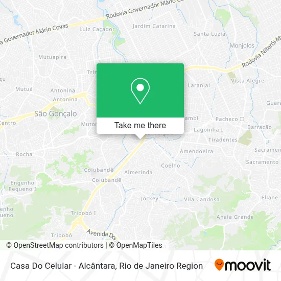 Casa Do Celular - Alcântara map