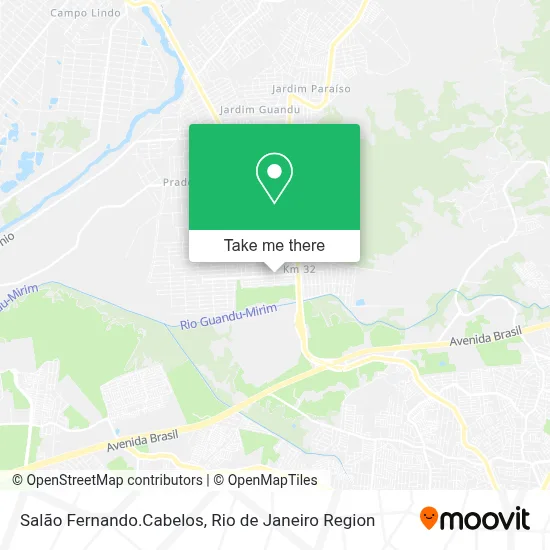 Salão Fernando.Cabelos map
