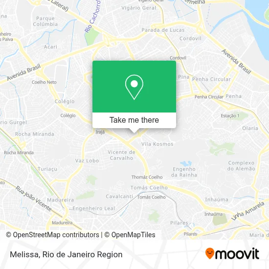 Melissa map
