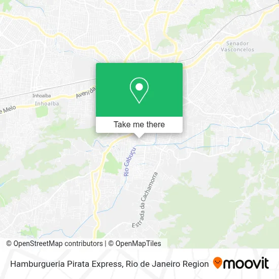 Hamburgueria Pirata Express map