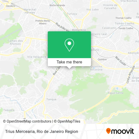 Trius Mercearia map