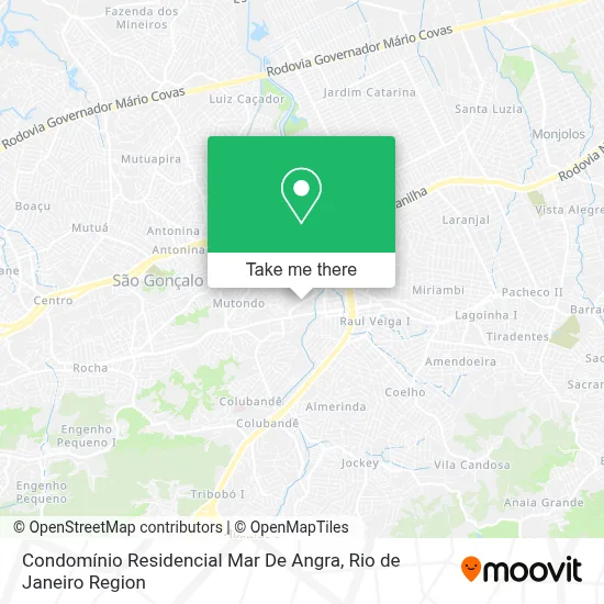 Condomínio Residencial Mar De Angra map