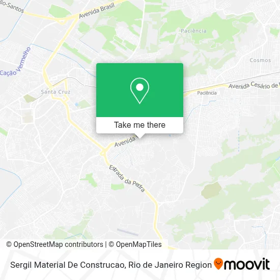 Sergil Material De Construcao map