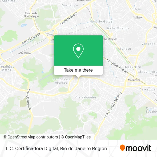 L.C. Certificadora Digital map