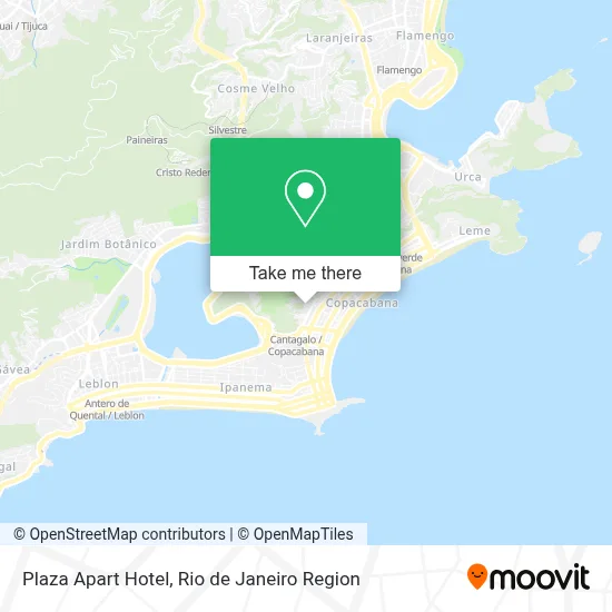 Plaza Apart Hotel map
