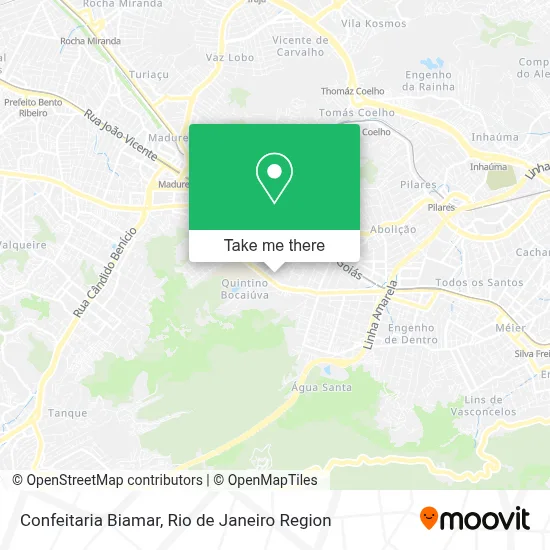 Confeitaria Biamar map