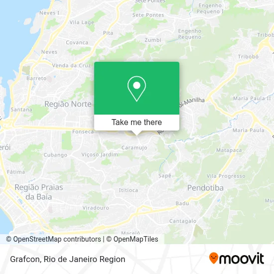Grafcon map