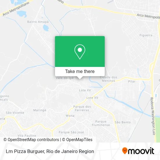 Lm Pizza Burguer map