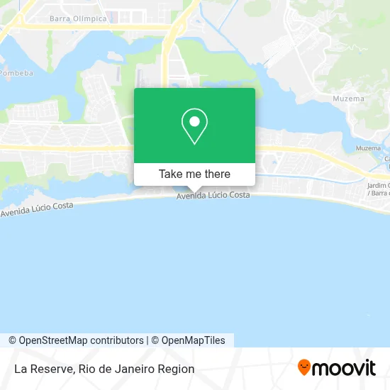 La Reserve map