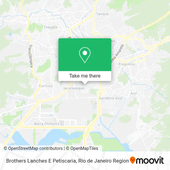 Brothers Lanches E Petiscaria map