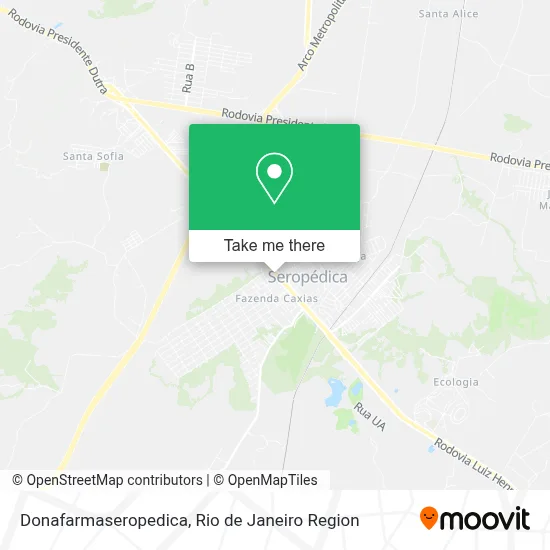 Donafarmaseropedica map