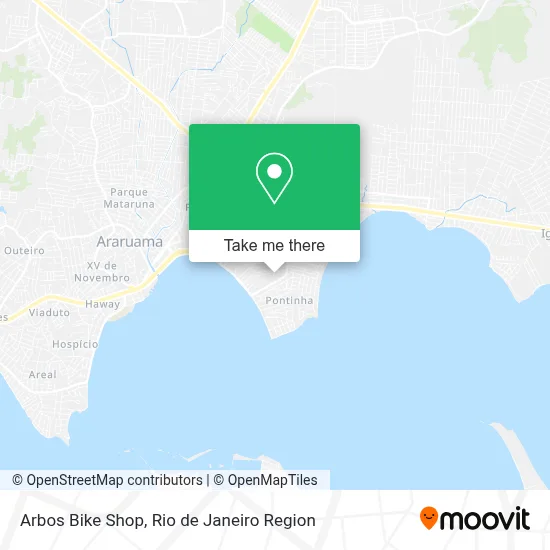 Arbos Bike Shop map