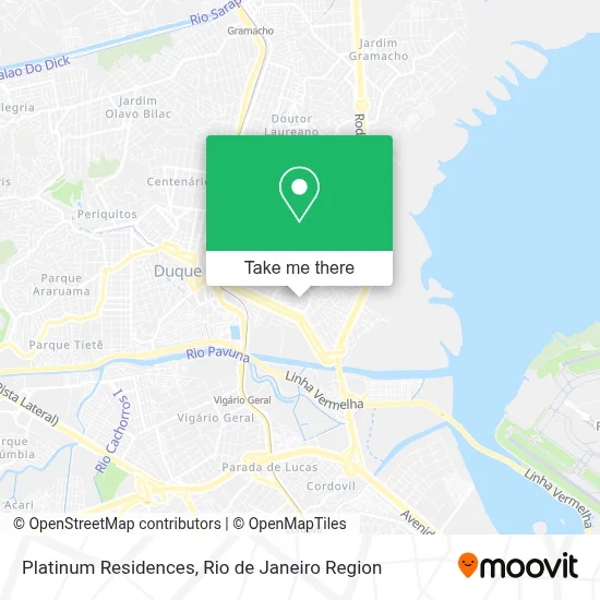 Platinum Residences map