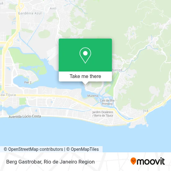 Berg Gastrobar map