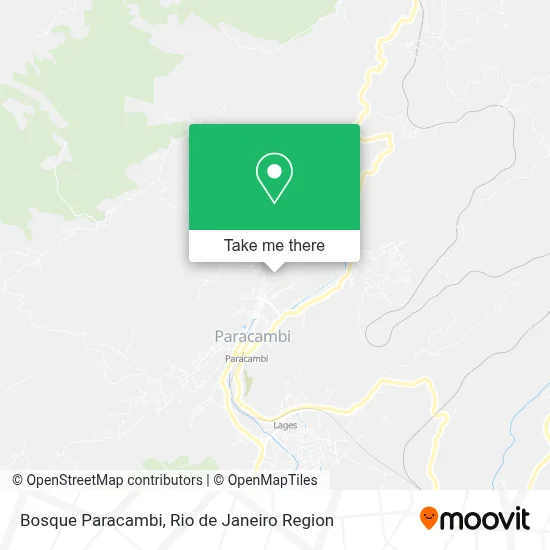 Bosque Paracambi map