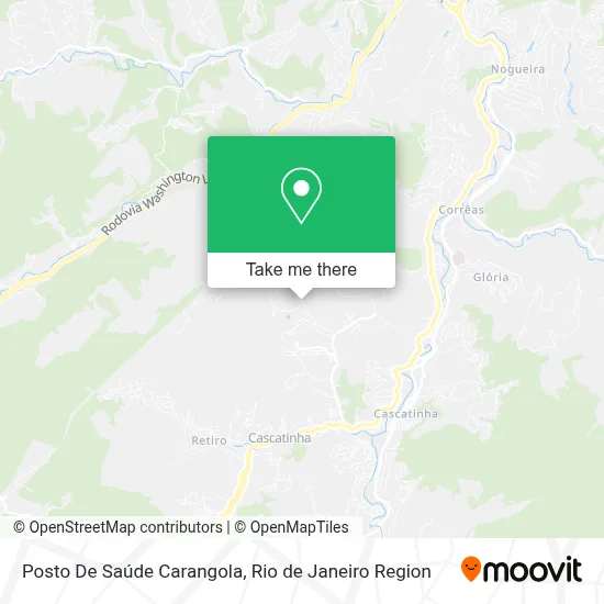 Posto De Saúde Carangola map