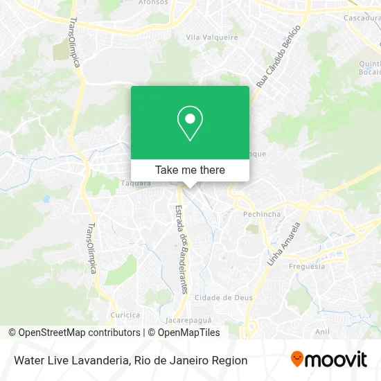 Water Live Lavanderia map