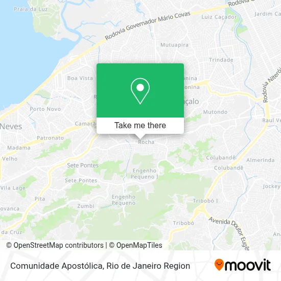 Comunidade Apostólica map
