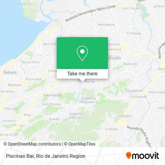 Piscinas Bar map