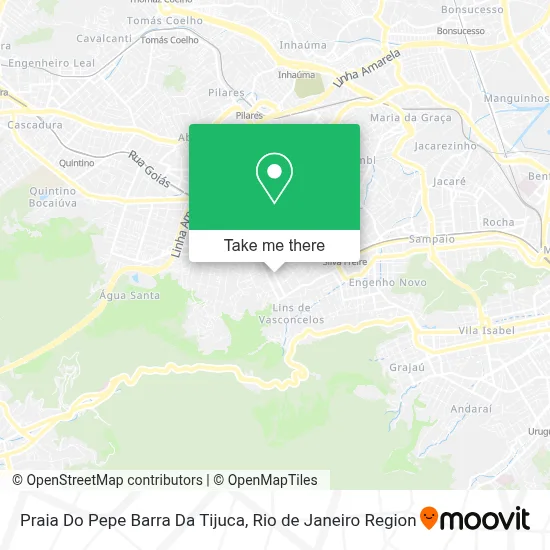 Praia Do Pepe Barra Da Tijuca map