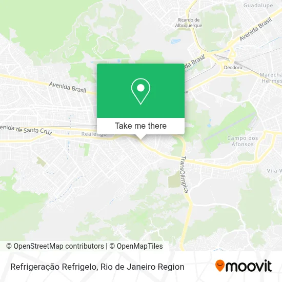 Refrigeração Refrigelo map
