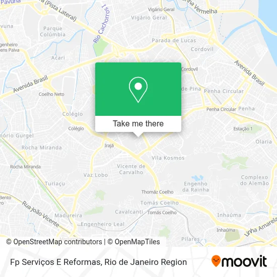 Fp Serviços E Reformas map