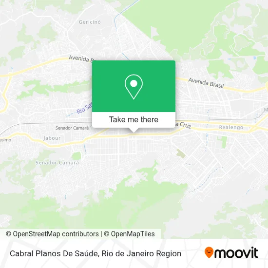 Cabral Planos De Saúde map