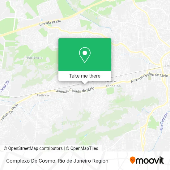 Complexo De Cosmo map