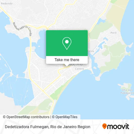 Dedetizadora Fulmegan map