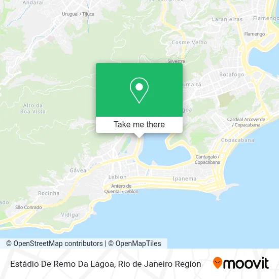 Estádio De Remo Da Lagoa map
