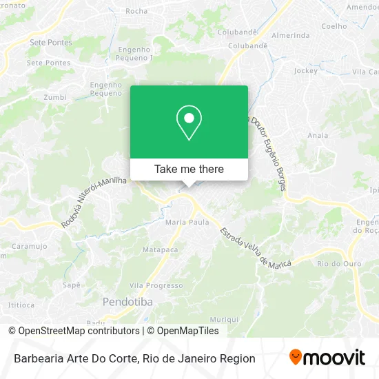Barbearia Arte Do Corte map