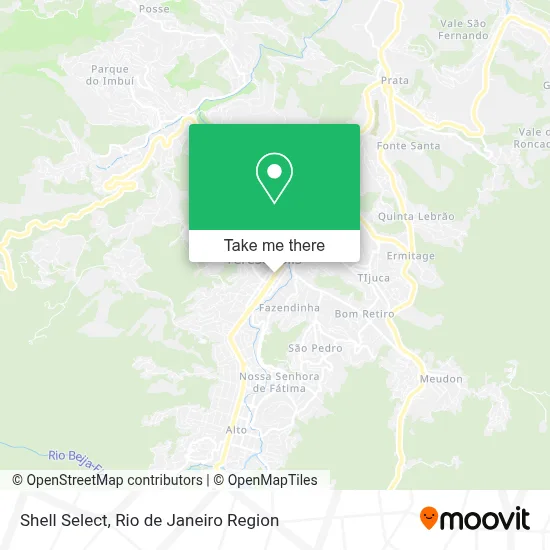Shell Select map