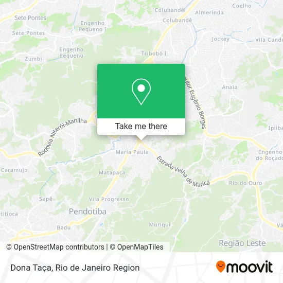 Dona Taça map