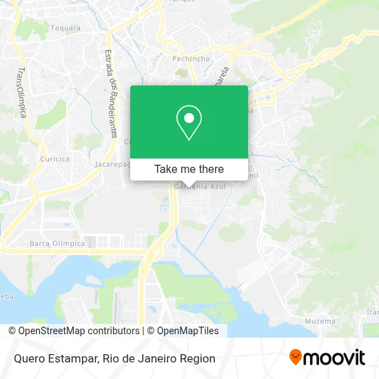 Quero Estampar map
