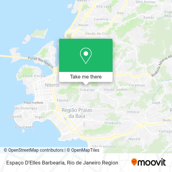 Espaço D'Elles Barbearia map