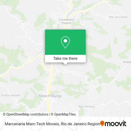 Marcenaria Marc-Tech Moveis map
