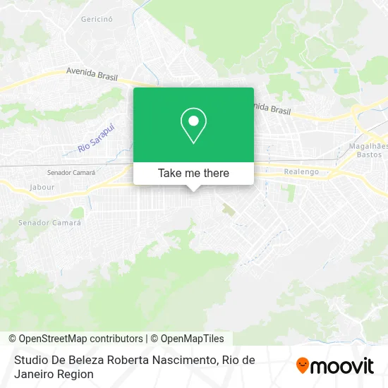 Studio De Beleza Roberta Nascimento map