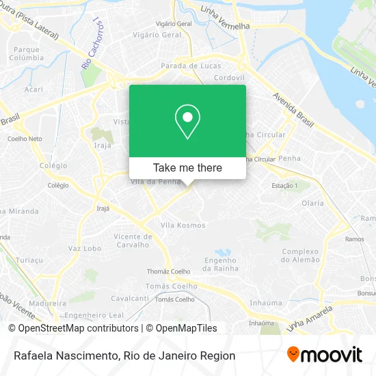 Rafaela Nascimento map