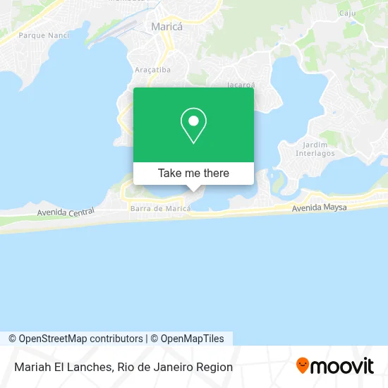 Mariah El Lanches map