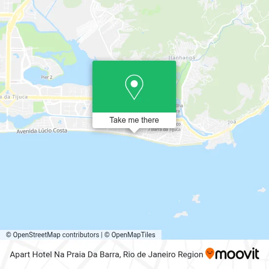 Apart Hotel Na Praia Da Barra map