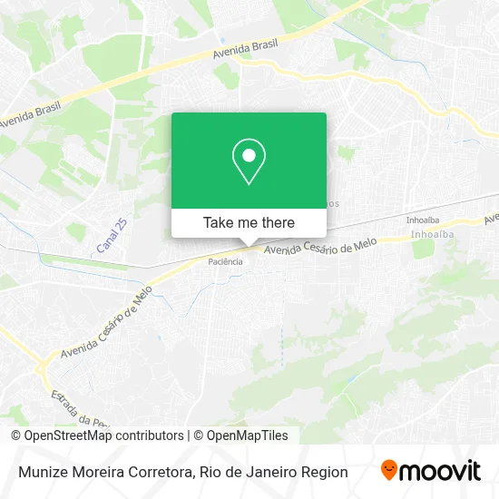 Munize Moreira Corretora map