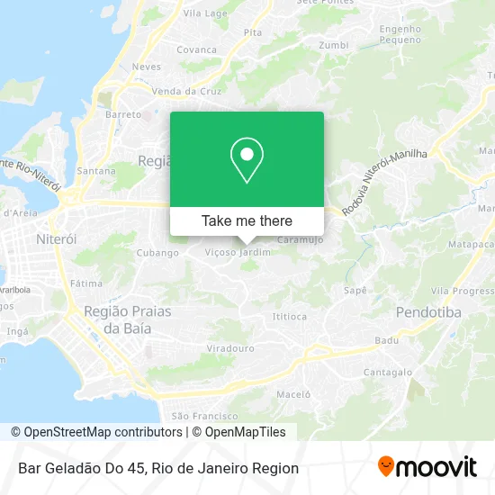 Bar Geladão Do 45 map