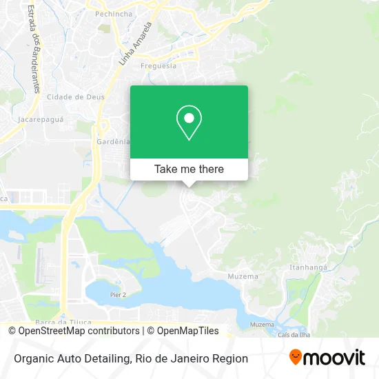 Organic Auto Detailing map