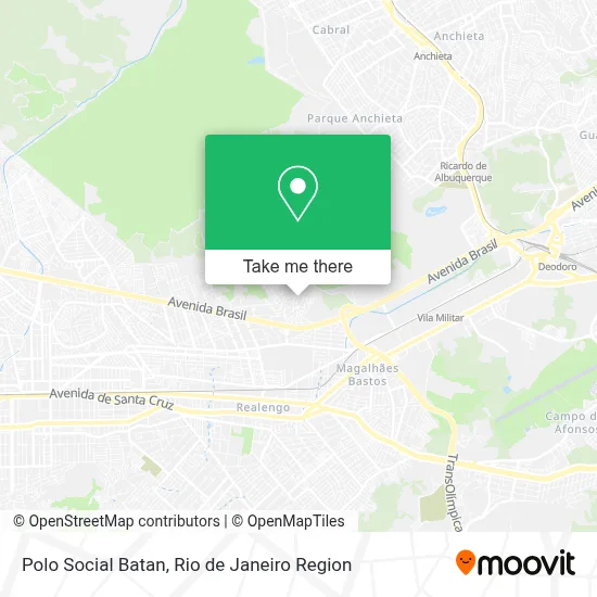 Polo Social Batan map