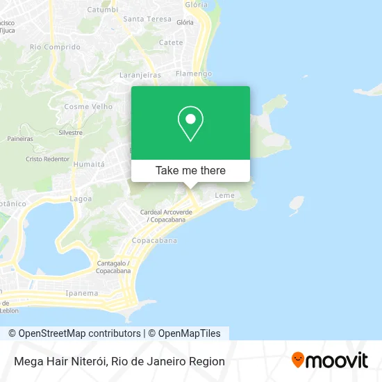 Mega Hair Niterói map