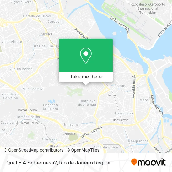 Qual É A Sobremesa? map