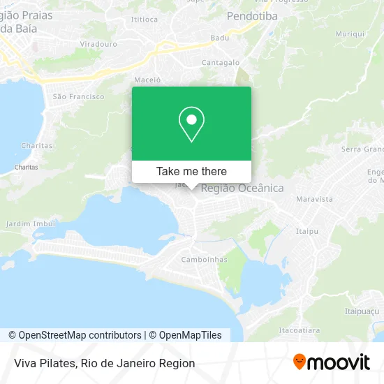 Viva Pilates map