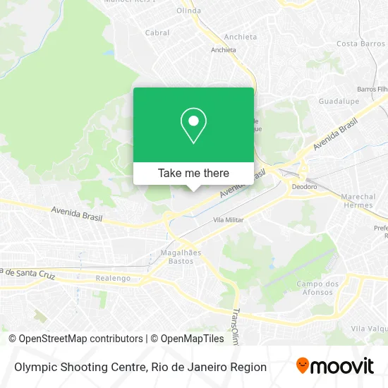 Olympic Shooting Centre map