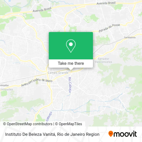 Instituto De Beleza Vanitá map